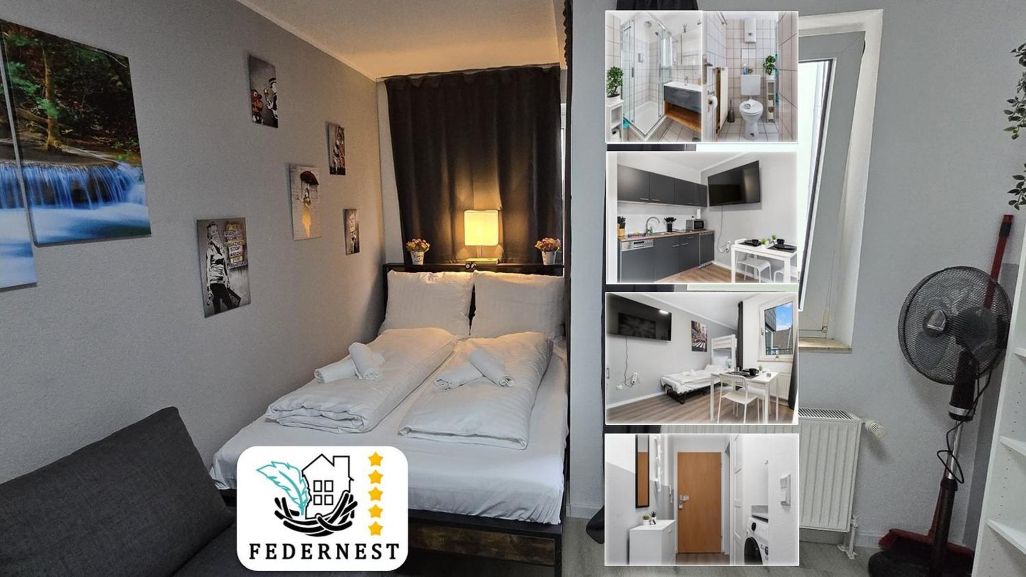Messe, Monteure, Budget - Einfache Komfortable 2 Personen Wohnung Duisburg Bagian luar foto